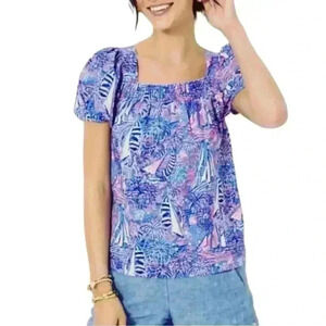 NWT Lilly Pulitzer Keating Top Size 0